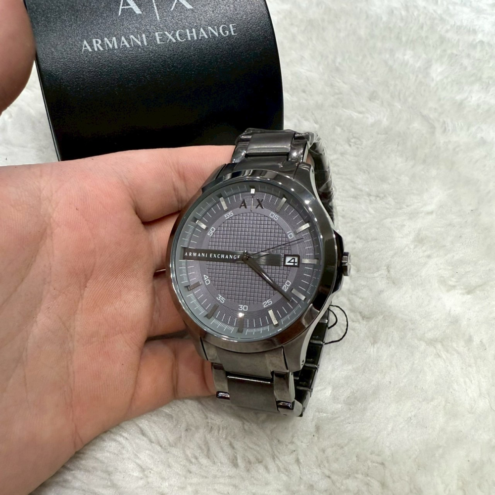 【AX｜全新】現貨 ARMANI EXCHANGE 手錶 男錶 石英錶 經典款 鋼錶｜Little Bee 小蜜蜂精品-細節圖2