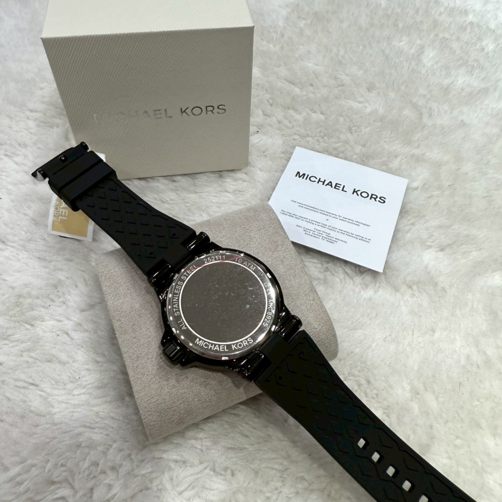 【MK｜全新】現貨 MICHAEL KORS 手錶 石英錶 女錶 橡膠錶 MK8925｜Little Bee 小蜜蜂精品-細節圖3