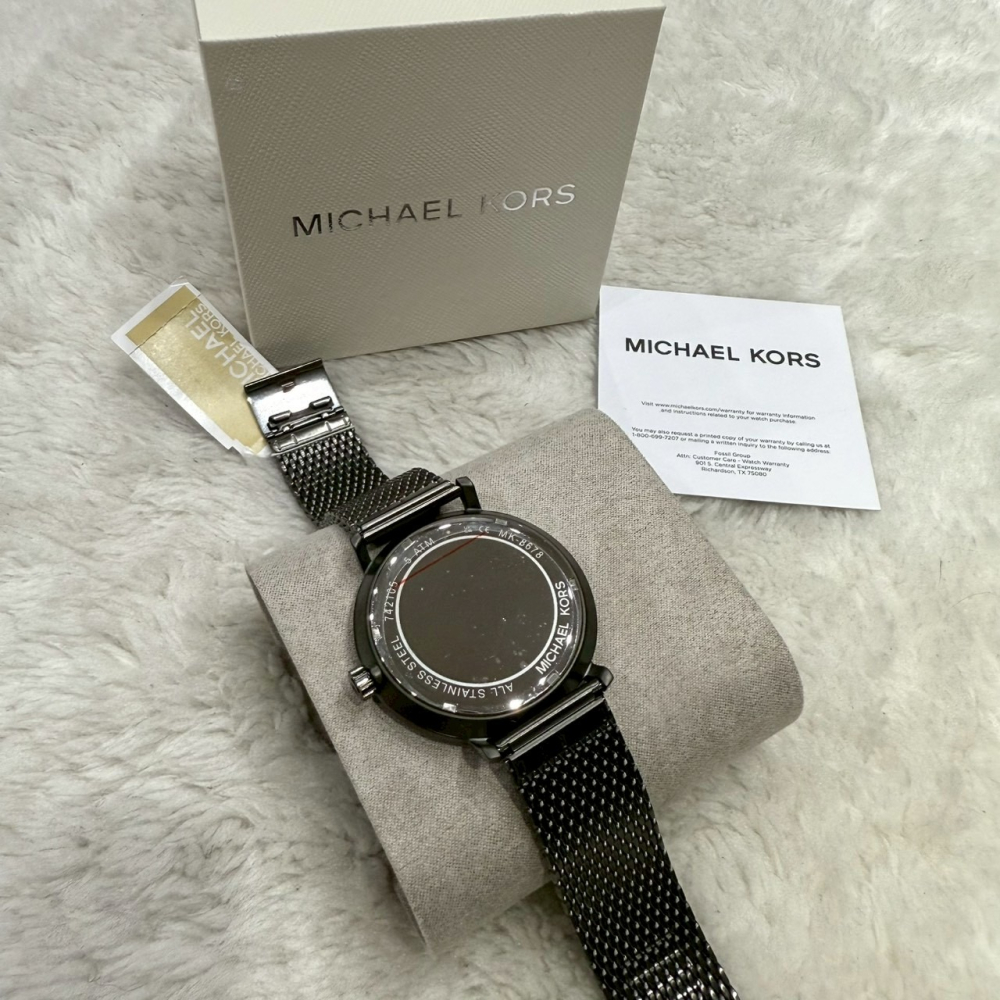 【MK｜全新】現貨 MICHAEL KORS 手錶 石英錶男錶 米蘭鋼錶 MK8678｜Little Bee 小蜜蜂精品-細節圖3