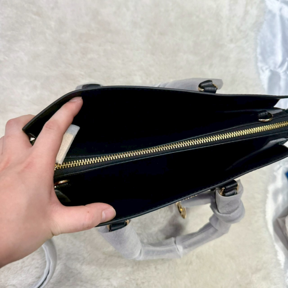 【MK｜全新】現貨 MICHAEL KORS 包包 殺手包 大號 金標 兩用 斜背包｜Little Bee 小蜜蜂精品-細節圖3