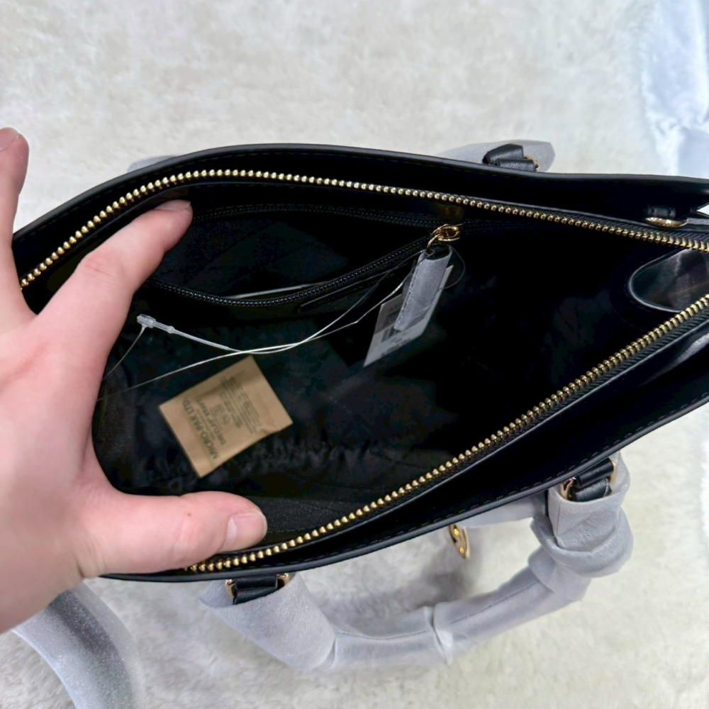 【MK｜全新】現貨 MICHAEL KORS 包包 殺手包 大號 金標 兩用 斜背包｜Little Bee 小蜜蜂精品-細節圖4