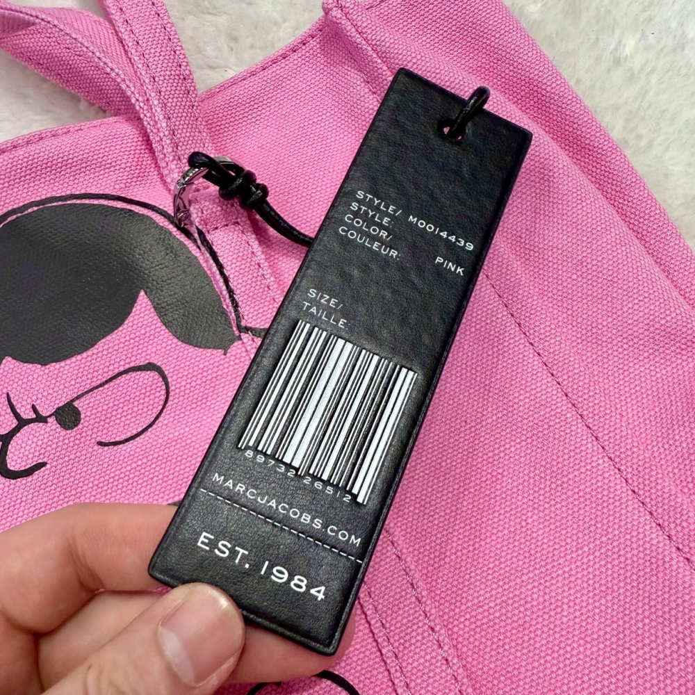 【MJ｜全新】現貨 MARC JACOBS 包包 托特包 史努比 聯名 帆布 兩用包｜Little Bee 小蜜蜂精品-細節圖2