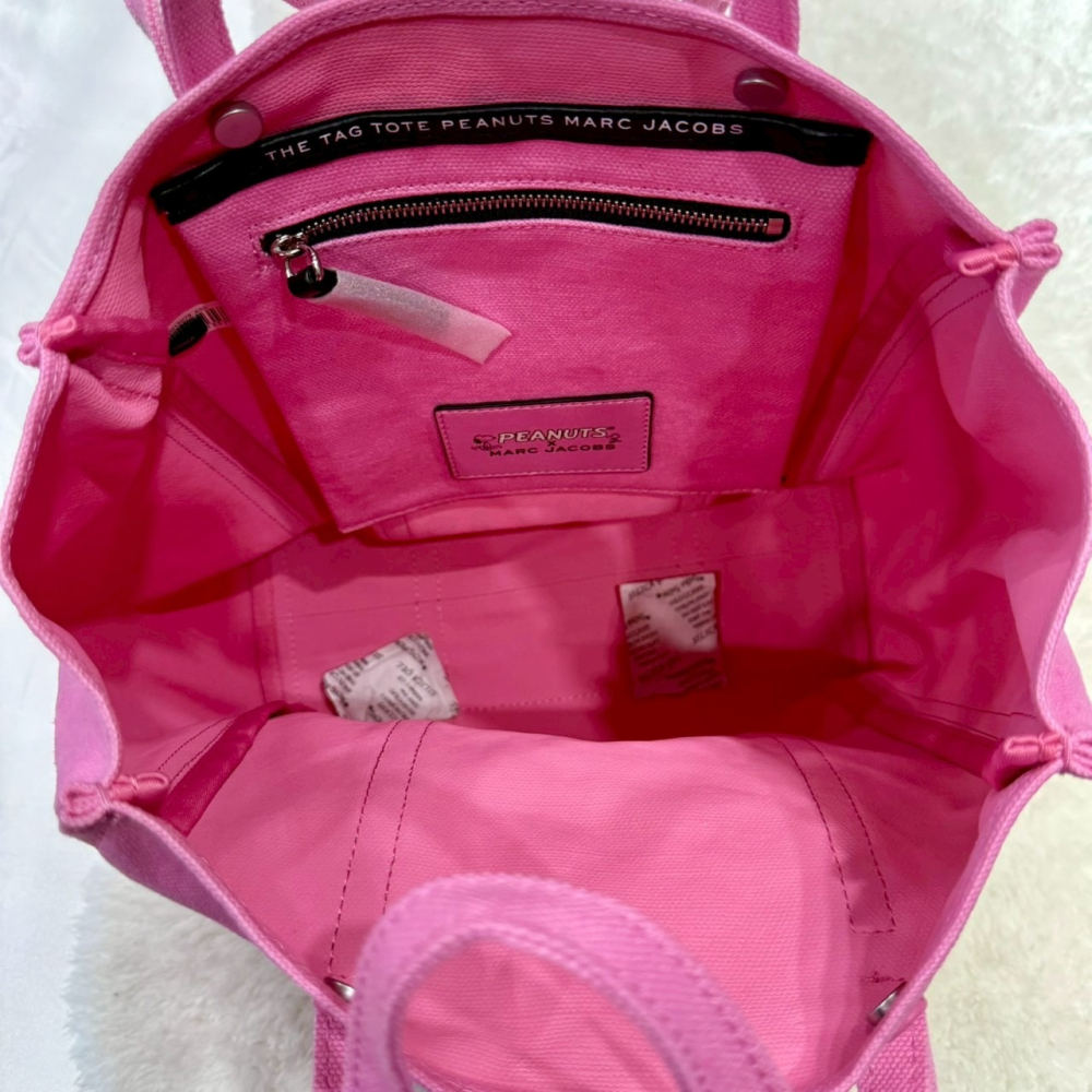 【MJ｜全新】現貨 MARC JACOBS 包包 托特包 史努比 聯名 帆布 兩用包｜Little Bee 小蜜蜂精品-細節圖3