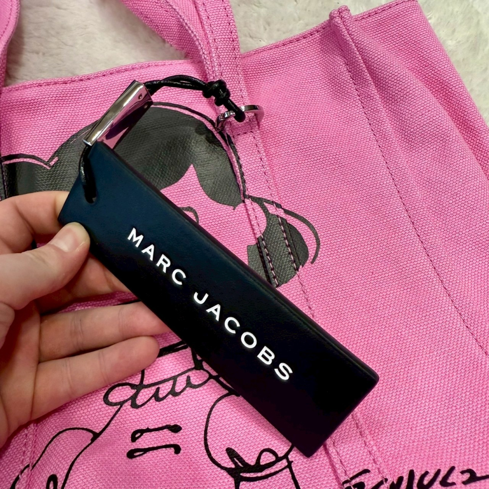 【MJ｜全新】現貨 MARC JACOBS 包包 托特包 史努比 聯名 帆布 兩用包｜Little Bee 小蜜蜂精品-細節圖5
