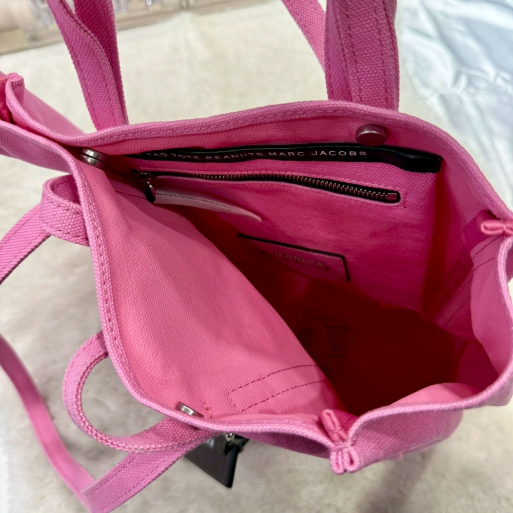 【MJ｜全新】現貨 MARC JACOBS 包包 托特包 史努比 聯名 帆布 兩用包｜Little Bee 小蜜蜂精品-細節圖6