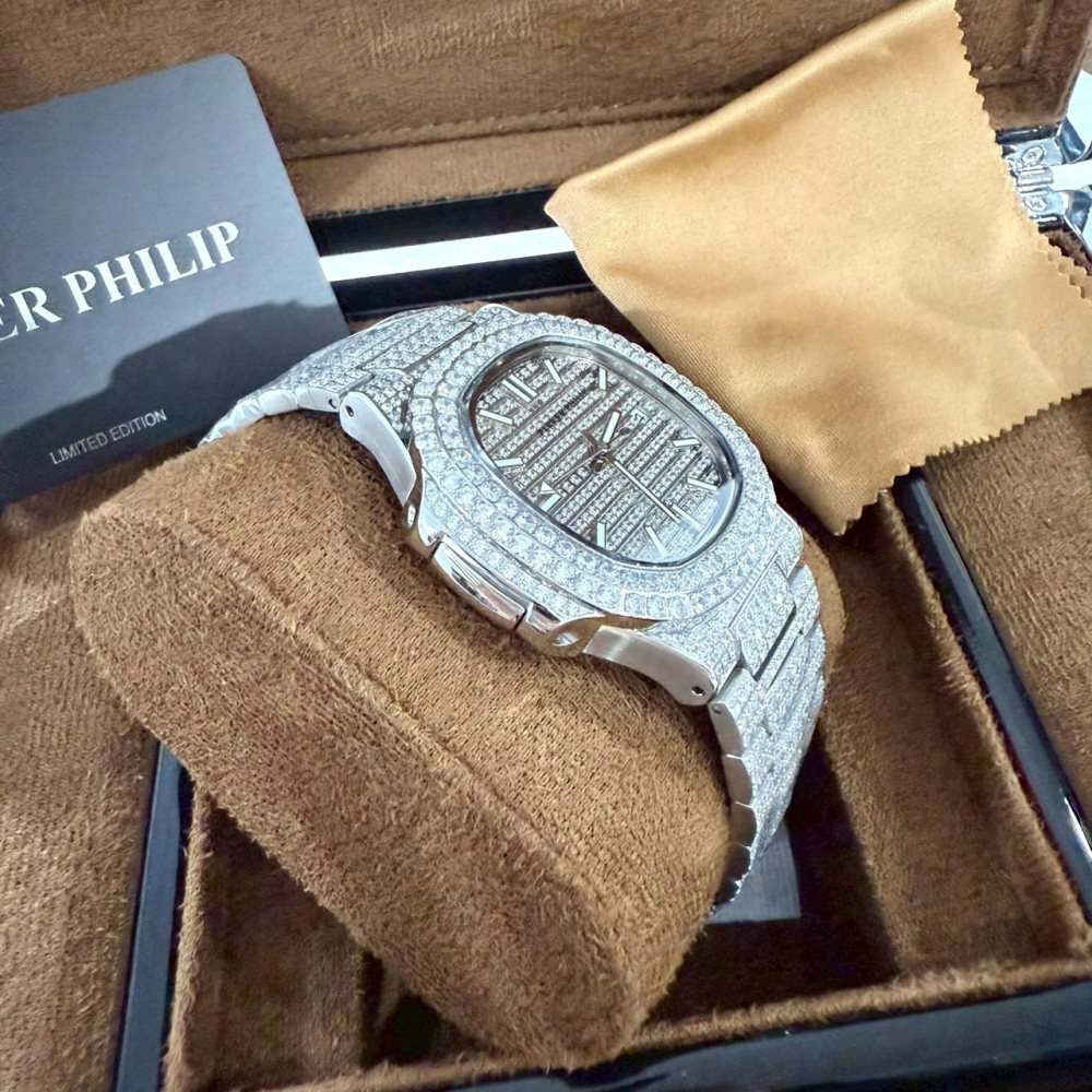 【派克菲利浦｜全新】預購 PARKER PHILIP 手錶 機械錶 滿鑽 PP6998｜Little Bee 小蜜蜂精品-細節圖4