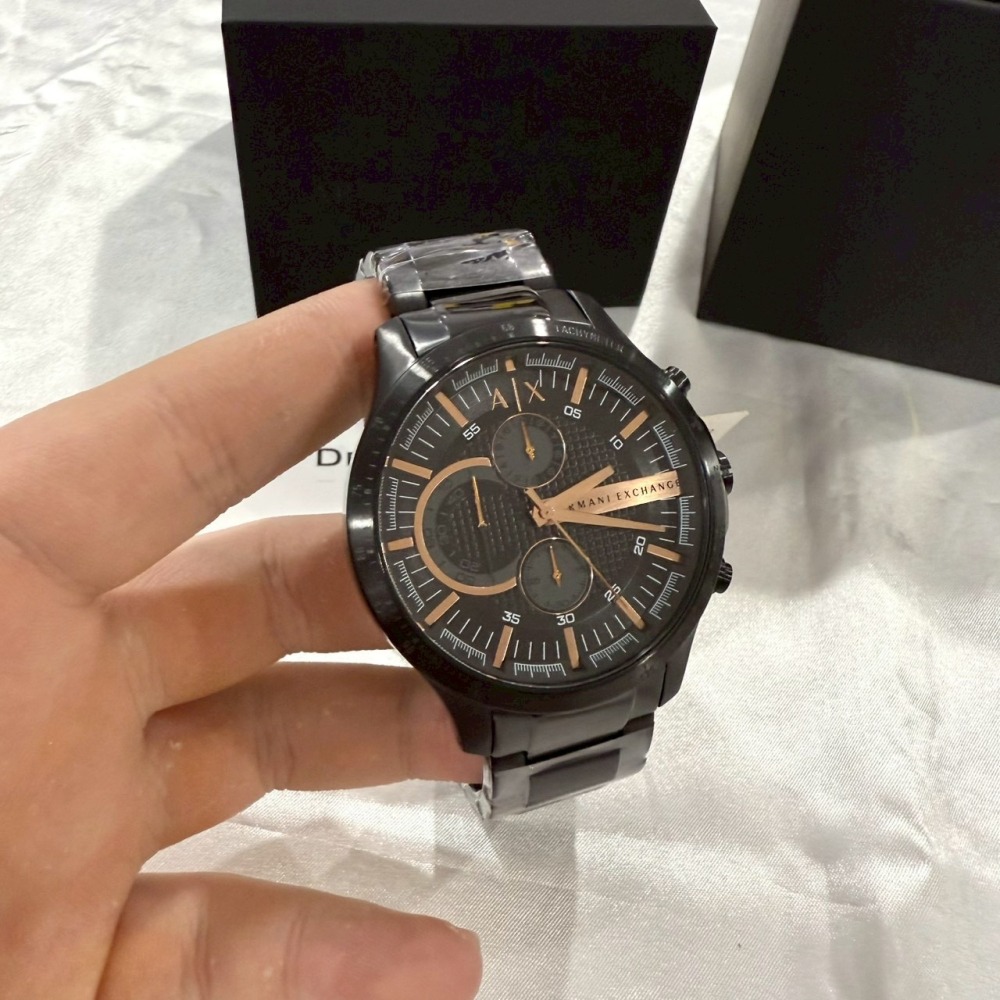 【AX｜全新】現貨 ARMANI EXCHANGE 手錶 石英錶 男款 專櫃保固 鋼錶｜Little Bee 小蜜蜂精品-細節圖2
