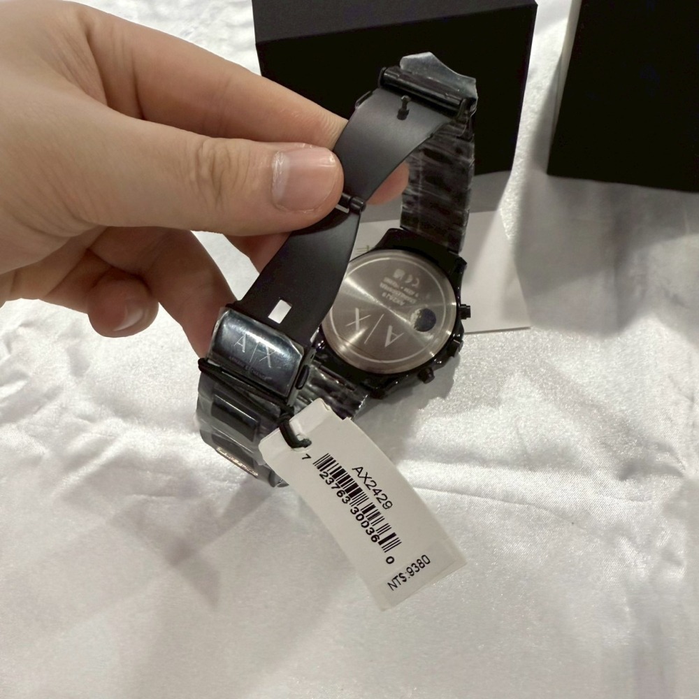 【AX｜全新】現貨 ARMANI EXCHANGE 手錶 石英錶 男款 專櫃保固 鋼錶｜Little Bee 小蜜蜂精品-細節圖3