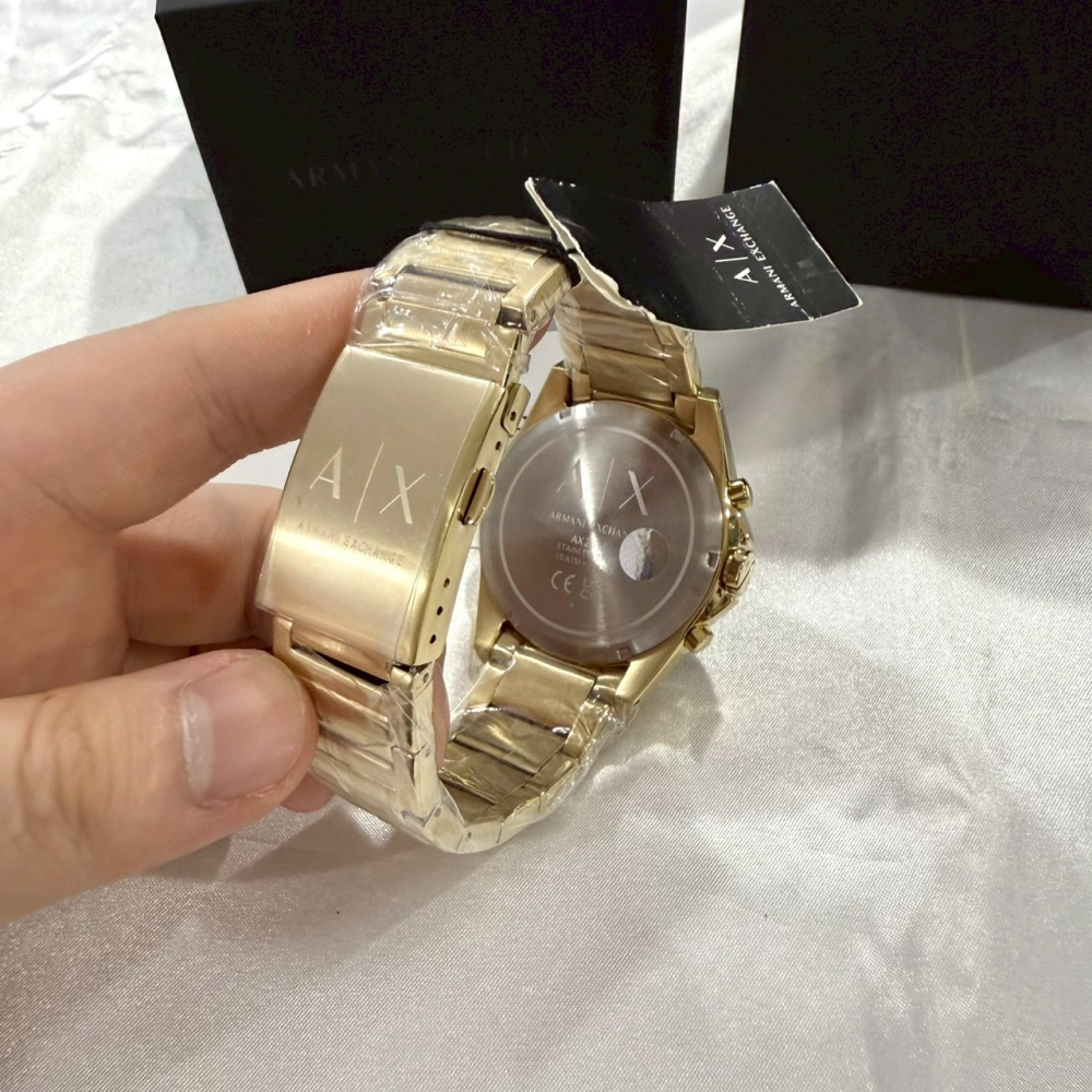 【AX｜全新】現貨 ARMANI EXCHANGE 手錶 石英錶 男款 專櫃保固 鋼錶｜Little Bee 小蜜蜂精品-細節圖3