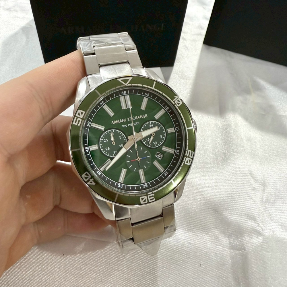 【AX｜全新】現貨 ARMANI EXCHANGE 手錶 石英錶 男款 專櫃保固 鋼錶｜Little Bee 小蜜蜂精品-細節圖2