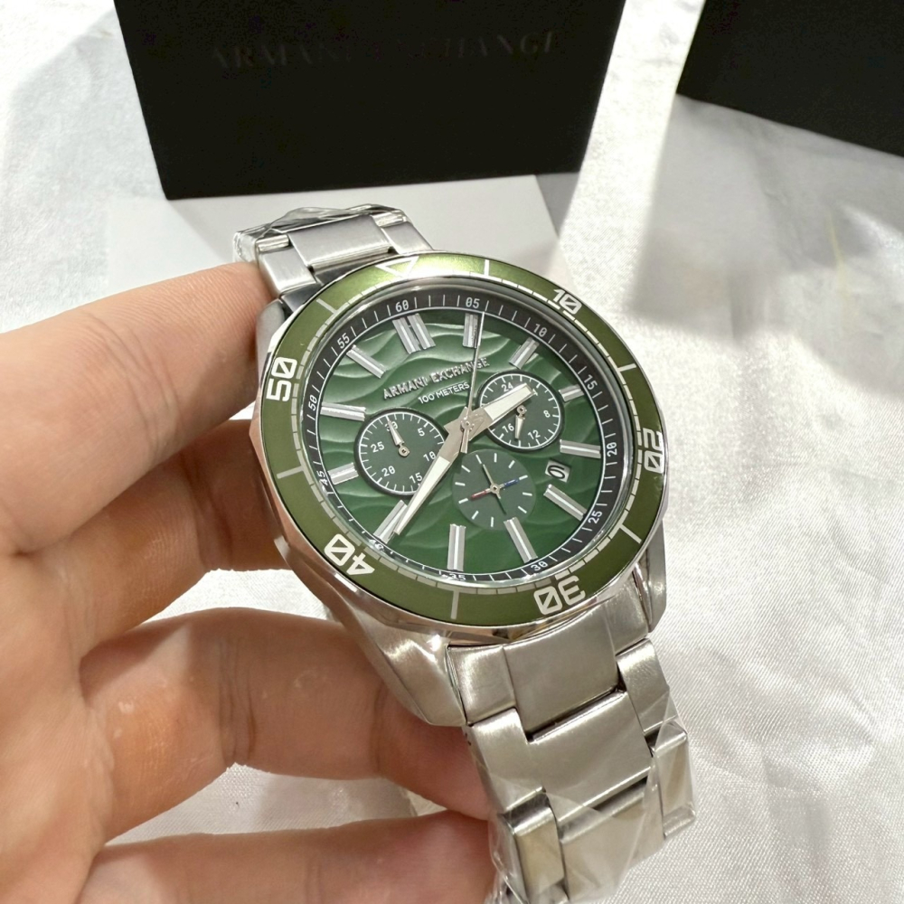 【AX｜全新】現貨 ARMANI EXCHANGE 手錶 石英錶 男款 專櫃保固 鋼錶｜Little Bee 小蜜蜂精品-細節圖3