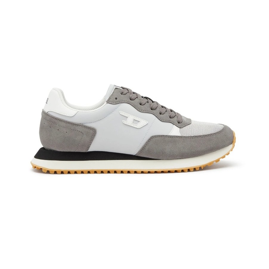 【迪賽爾｜全新】現貨 DIESEL 鞋子 男碼 灰黑色 EU41-46 運動鞋 有鞋盒｜Little Bee 小蜜蜂精品-細節圖3