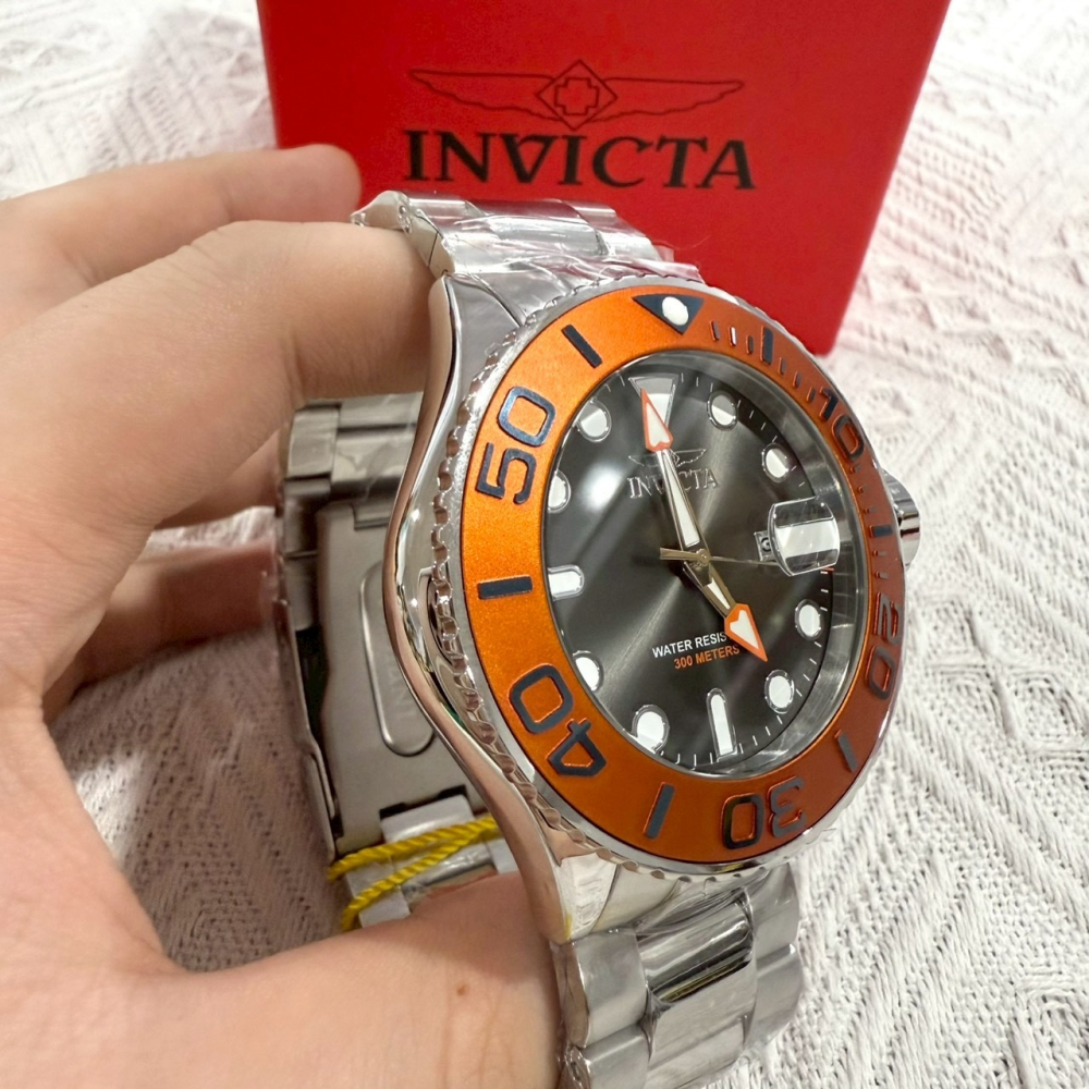 【英威塔｜全新】現貨 INVICTA 手錶 石英錶 男錶 潛艇 水鬼款 300米防水｜Little Bee 小蜜蜂精品-細節圖4