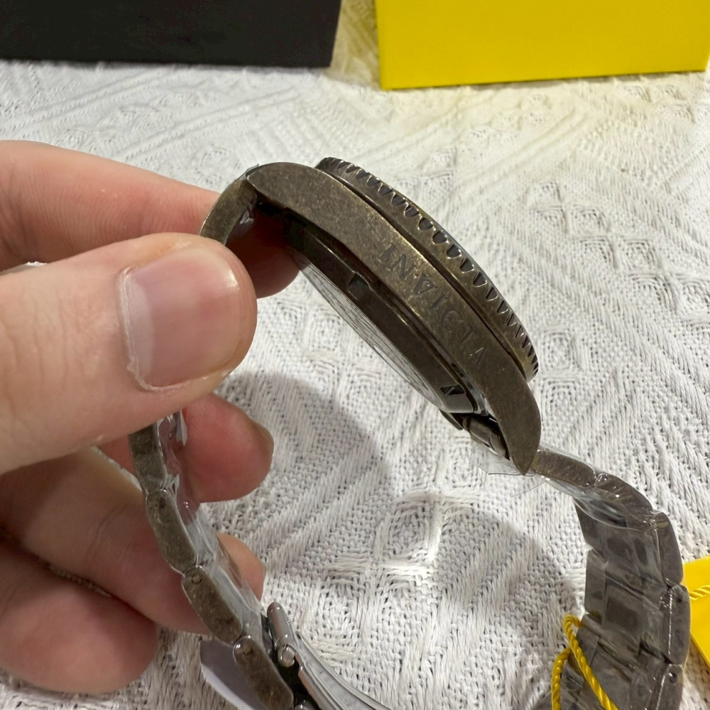 【英威塔｜全新】現貨 INVICTA 手錶 機械錶 男錶 加勒比海盜風格 仿舊 鋼錶｜Little Bee 小蜜蜂精品-細節圖4