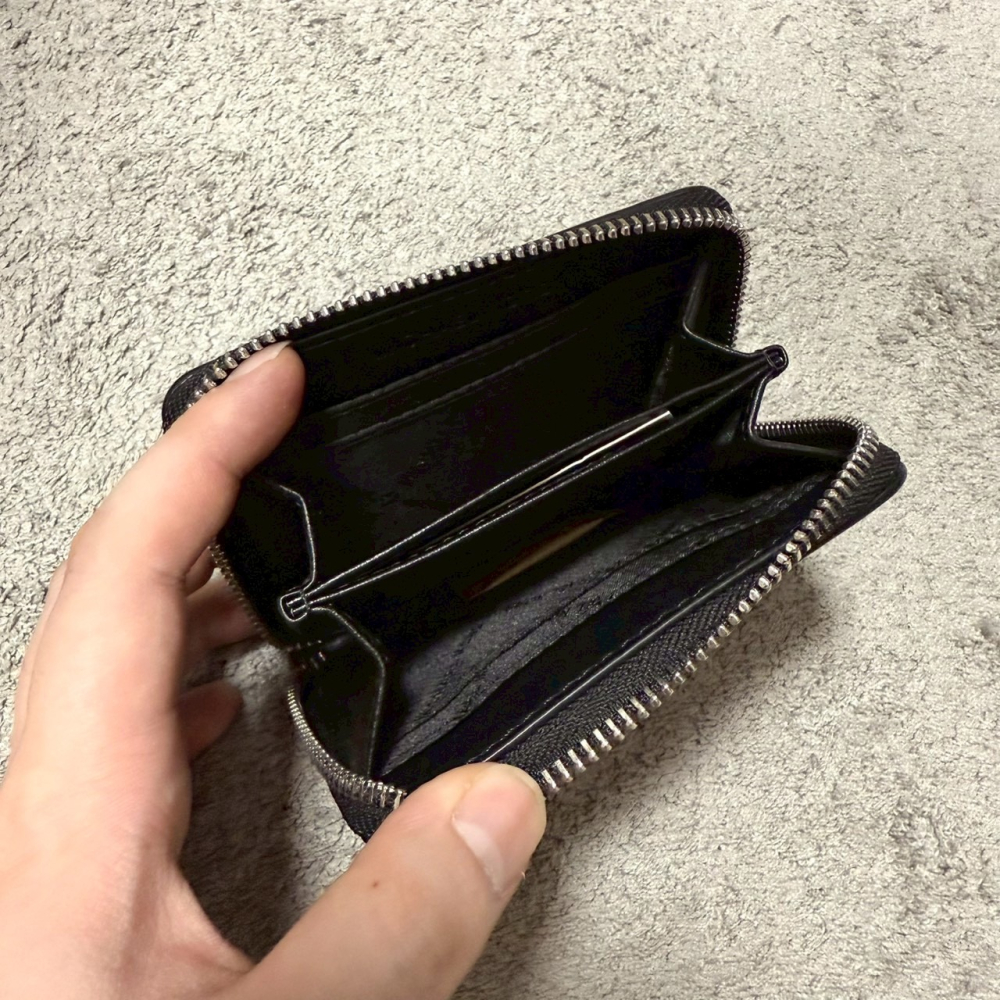 【MK｜全新】現貨 MICHAEL KORS 錢包 零錢包 銀標 仿舊 油蠟皮紋 卡夾｜Little Bee 小蜜蜂精品-細節圖3