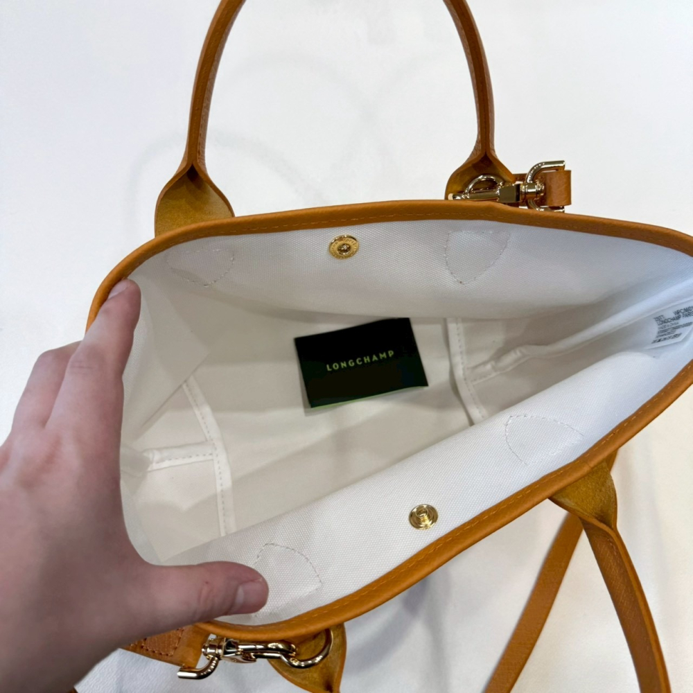 【LONGCHAMP｜全新】現貨 包包 托特包 草編 大標 兩用包 斜背包｜Little Bee 小蜜蜂精品-細節圖3
