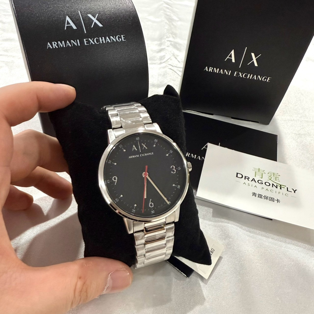 【AX｜全新】現貨 ARMANI EXCHANGE 手錶 石英錶 男款 公司貨 鋼錶｜Little Bee 小蜜蜂精品-細節圖2