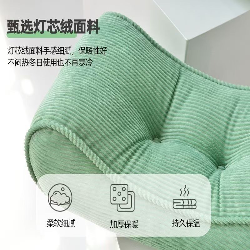 燈芯絨多功能靠腰枕 午睡靠枕 靠墊-細節圖3