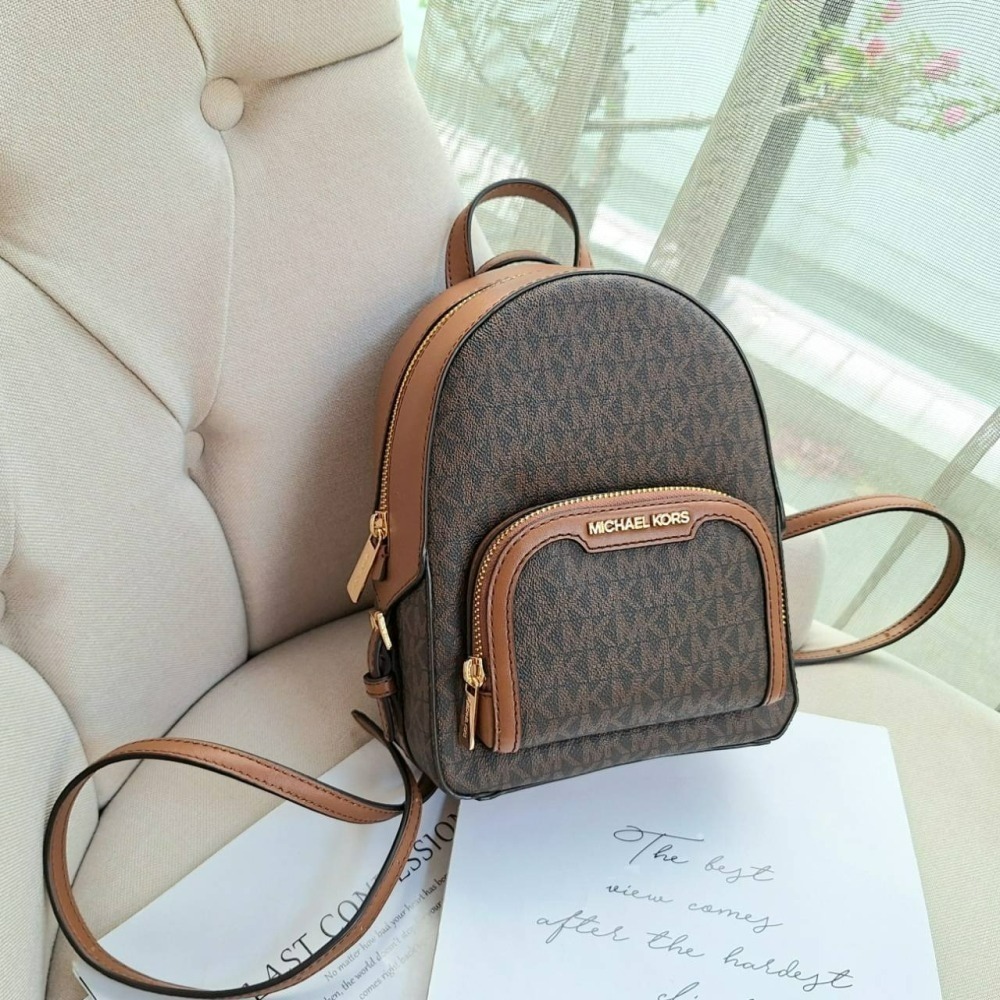 【現貨】MICHAEL KORS Mk 新款Jaycee 小後背包 手提斜背後背三用 可快速出貨 🐶美國代購正品-細節圖4