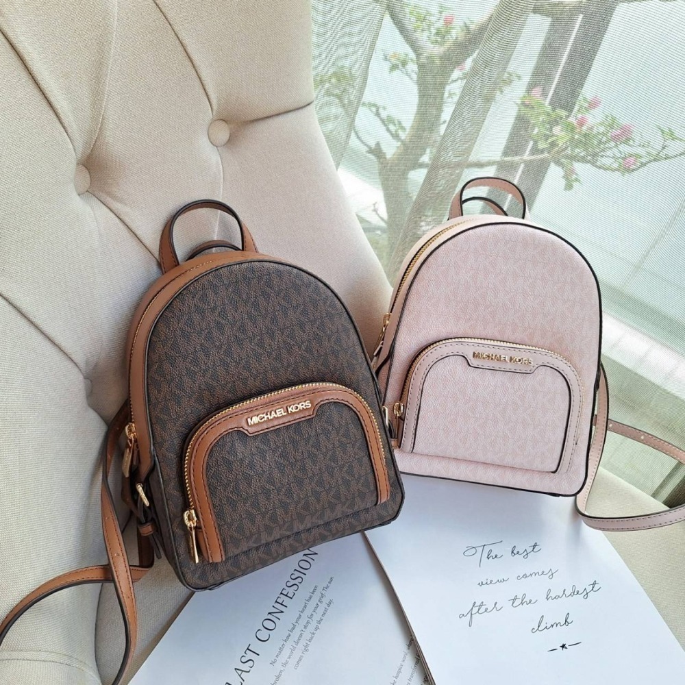 【現貨】MICHAEL KORS Mk 新款Jaycee 小後背包 手提斜背後背三用 可快速出貨 🐶美國代購正品-細節圖3