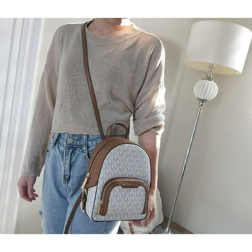 【現貨】MICHAEL KORS Mk 新款Jaycee 小後背包 手提斜背後背三用 可快速出貨 🐶美國代購正品-細節圖11