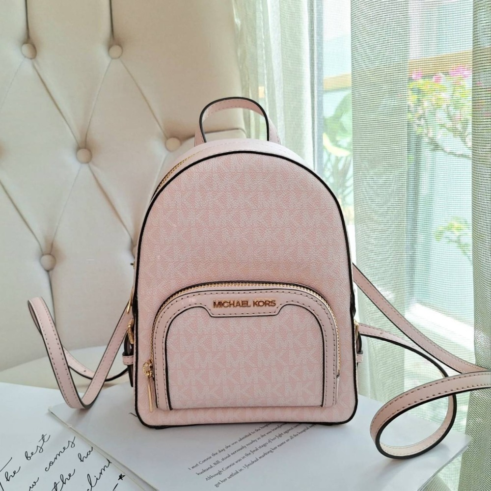 【現貨】MICHAEL KORS Mk 新款Jaycee 小後背包 手提斜背後背三用 可快速出貨 🐶美國代購正品-細節圖7