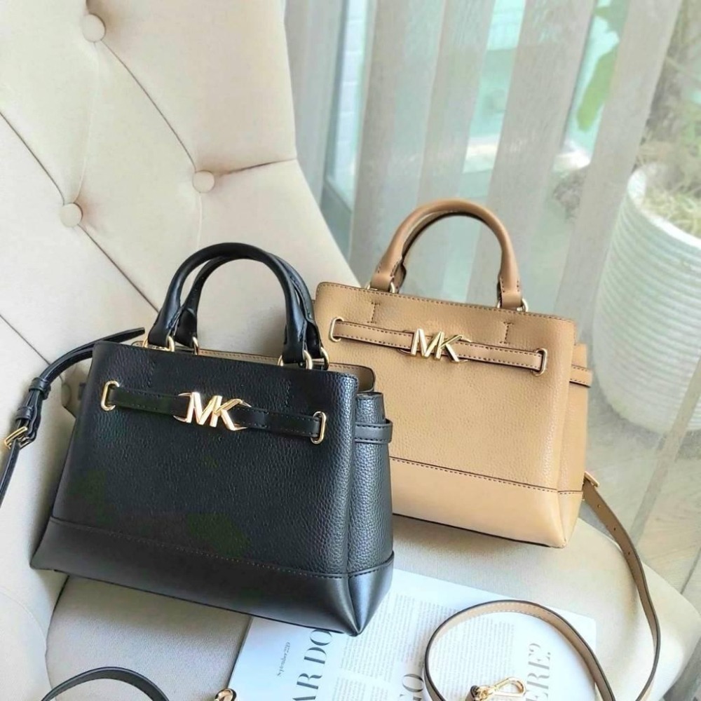 【現貨】MICHAEL KORS Mk新款 Reed 三層手提包 斜背包 托特包 可放長夾 快速出貨 🐶美國代購正品-細節圖2