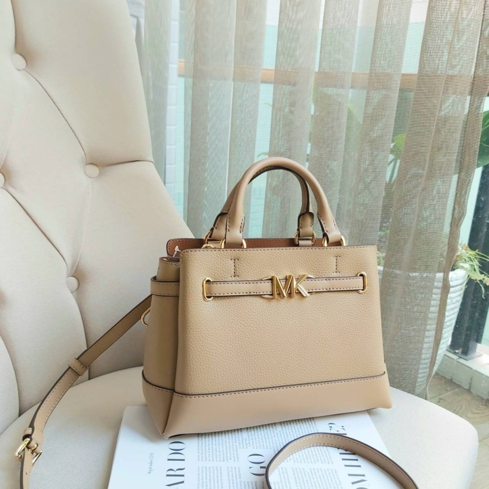 【現貨】MICHAEL KORS Mk新款 Reed 三層手提包 斜背包 托特包 可放長夾 快速出貨 🐶美國代購正品-細節圖6