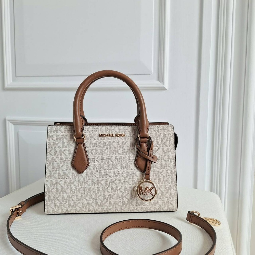 【現貨】MICHAEL KORS Mk SHEILA  三層小托特 手提包 斜背包 可快速出貨 🐶美國代購正品-規格圖11