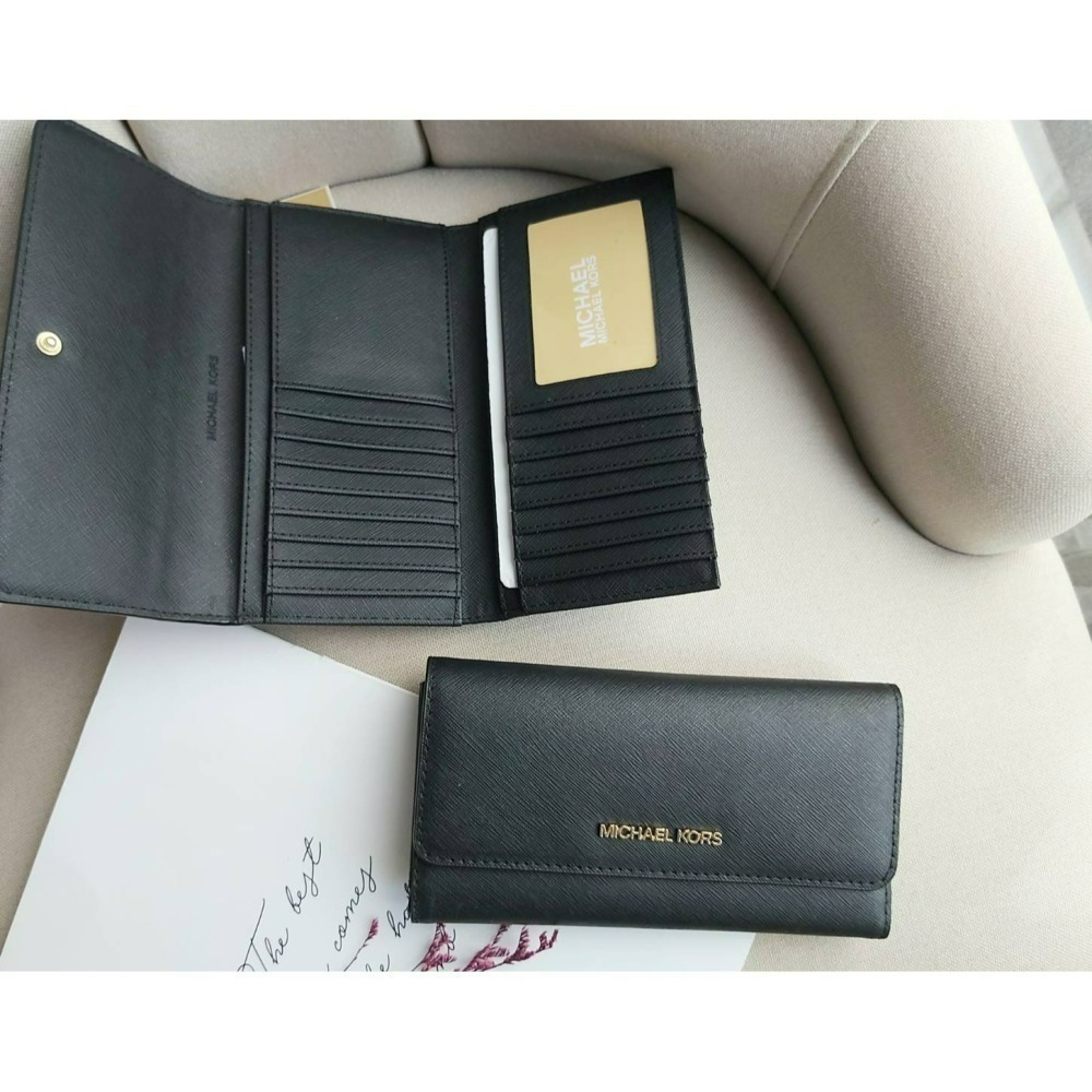 【現貨】MICHAEL KORS MK長夾  翻蓋釦式 多卡層 禮物 可快速出貨 🐶美國代購正品-細節圖10
