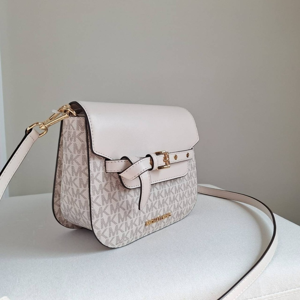 【現貨】MICHAEL KORS  MK 馬鞍包 新款 Emilia 斜背包 可快速出貨 🐶美國代購正品-細節圖8