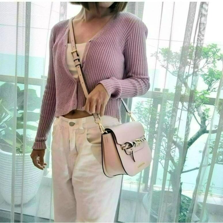 【現貨】MICHAEL KORS  MK 馬鞍包 新款 Emilia 斜背包 可快速出貨 🐶美國代購正品-細節圖11