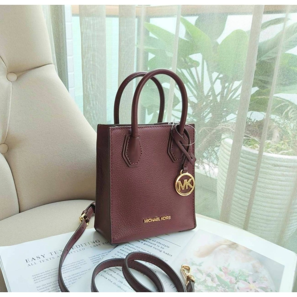【現貨】Michael Kors  MK mercer 琴譜包 迷你包 斜背包 可快速出貨 🐶美國代購正品-細節圖4