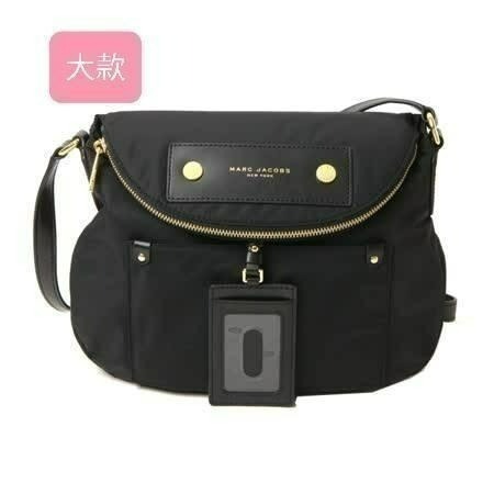 【現貨】 Marc Jacobs MJ 小豬包 尼龍 斜背包 大小款 可快速出貨 🐶美國代購正品-細節圖5