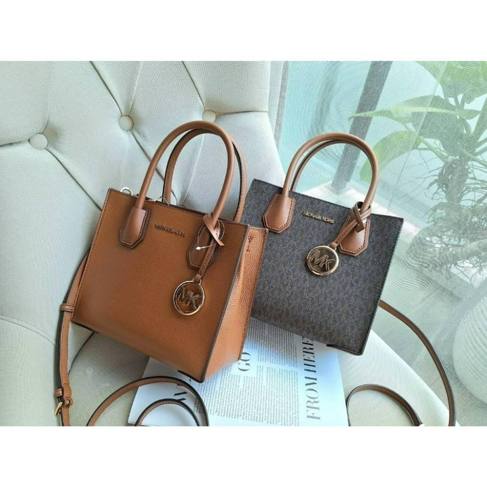 【現貨】Michael Kors MK Mercer 三層 手提斜背包 楊冪款 2色任選 可快速出貨 🐶美國代正品-細節圖6
