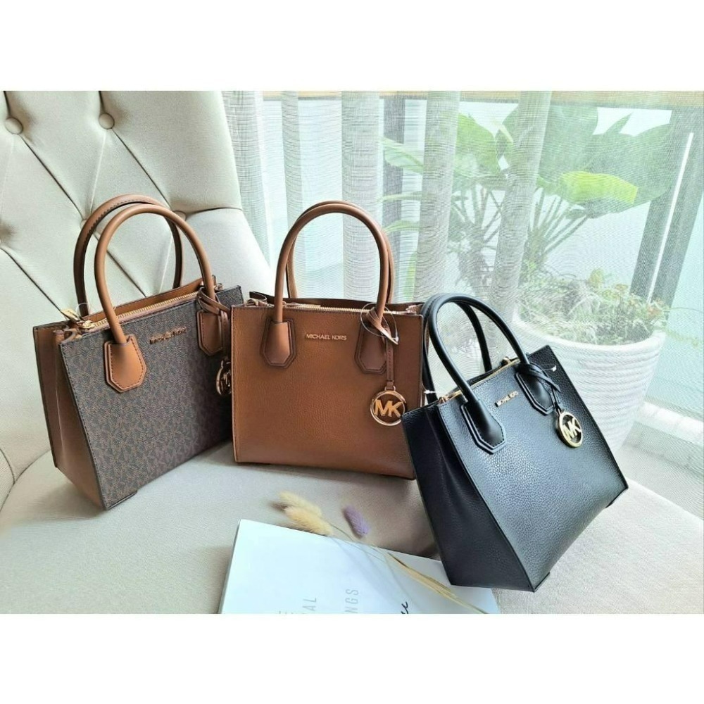 【現貨】Michael Kors MK Mercer 三層 手提斜背包 楊冪款 2色任選 可快速出貨 🐶美國代正品-細節圖2