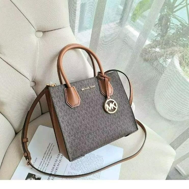 【現貨】Michael Kors MK Mercer 三層 手提斜背包 楊冪款 2色任選 可快速出貨 🐶美國代正品-細節圖4