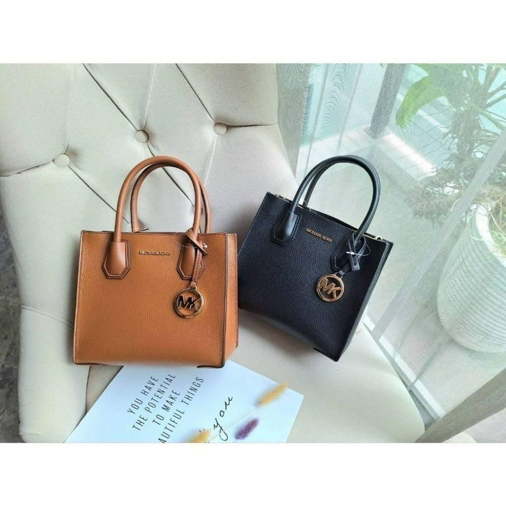 【現貨】Michael Kors MK Mercer 三層 手提斜背包 楊冪款 2色任選 可快速出貨 🐶美國代正品-細節圖5