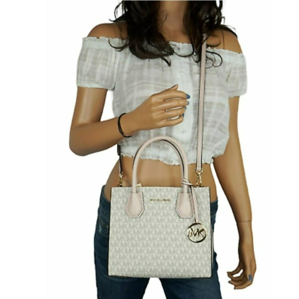 【現貨】Michael Kors MK Mercer 三層 手提斜背包 楊冪款 2色任選 可快速出貨 🐶美國代正品-細節圖8