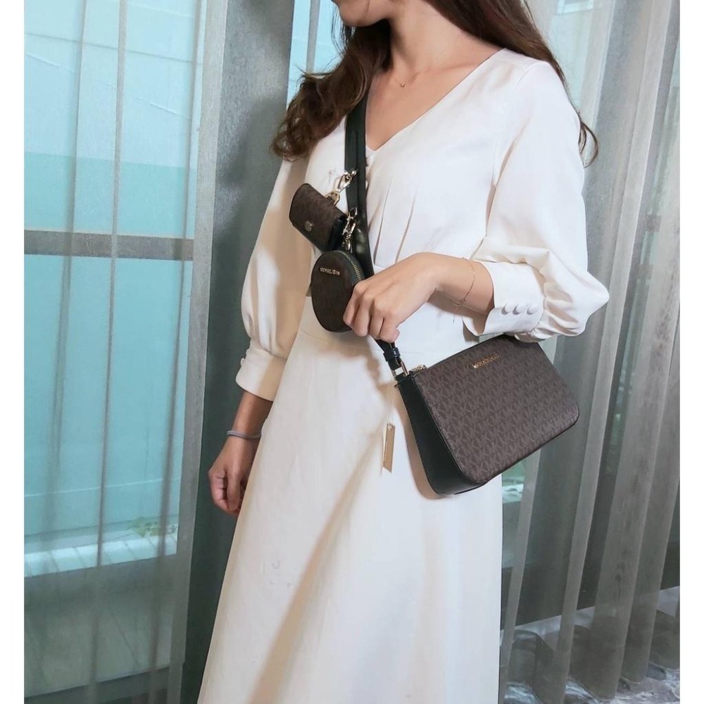 【現貨】Michael kors MK 三合一 麻將包 側背包 斜背包 可快速出貨 🐶美國代購🇺🇲 正品-細節圖7