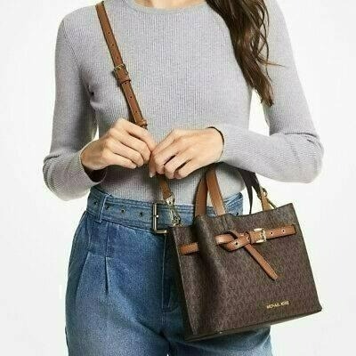 【現貨】Michael Kors Mk Emilia禮物包 托特包 手提包 肩背包 大款 可快速出貨🐶美國代購正品-細節圖11