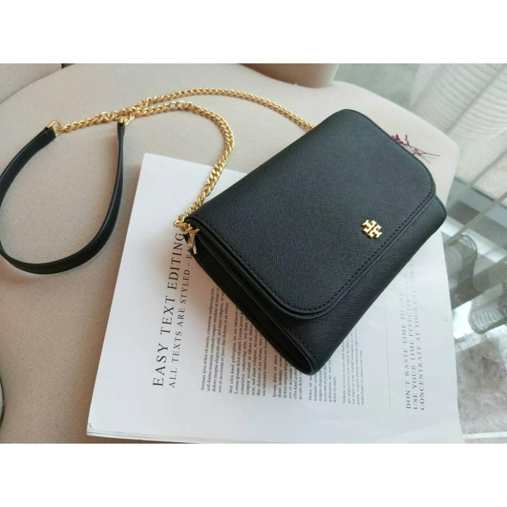 【現貨】Tory Burch TB WOC  新款 防刮鍊帶包 側背 斜背包 可快速出貨🐶美國代購正品-細節圖3