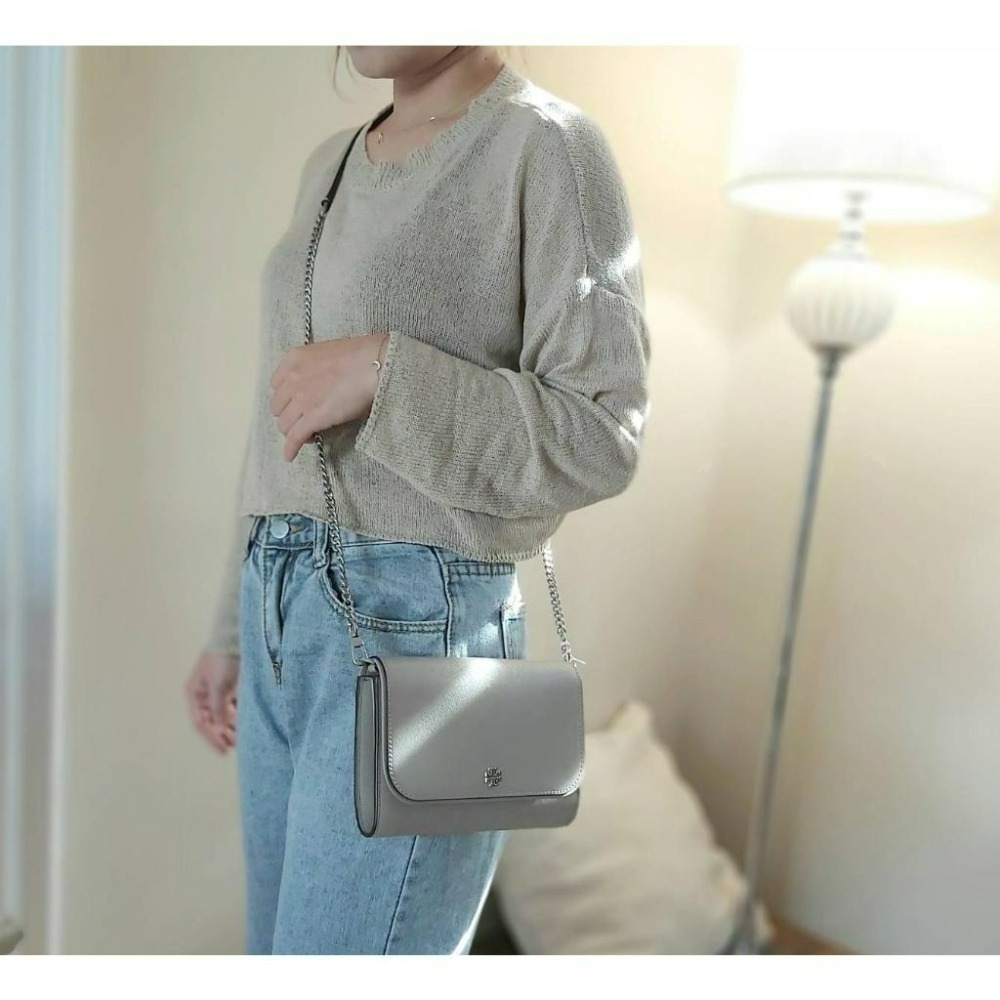 【現貨】Tory Burch TB WOC  新款 防刮鍊帶包 側背 斜背包 可快速出貨🐶美國代購正品-細節圖8