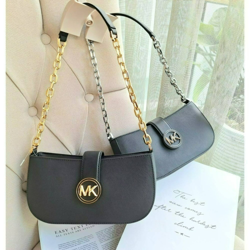 【現貨】MICHAEL KORS Mk新款 Carmen 肩背包 腋下包 鏈條半月包 可快速出貨 美國代購正品