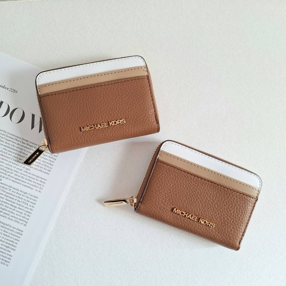 【現貨】MICHAEL KORS Mk 拉鏈零錢包 卡包 禮物 可快速出貨 🐶美國代購正品-細節圖2