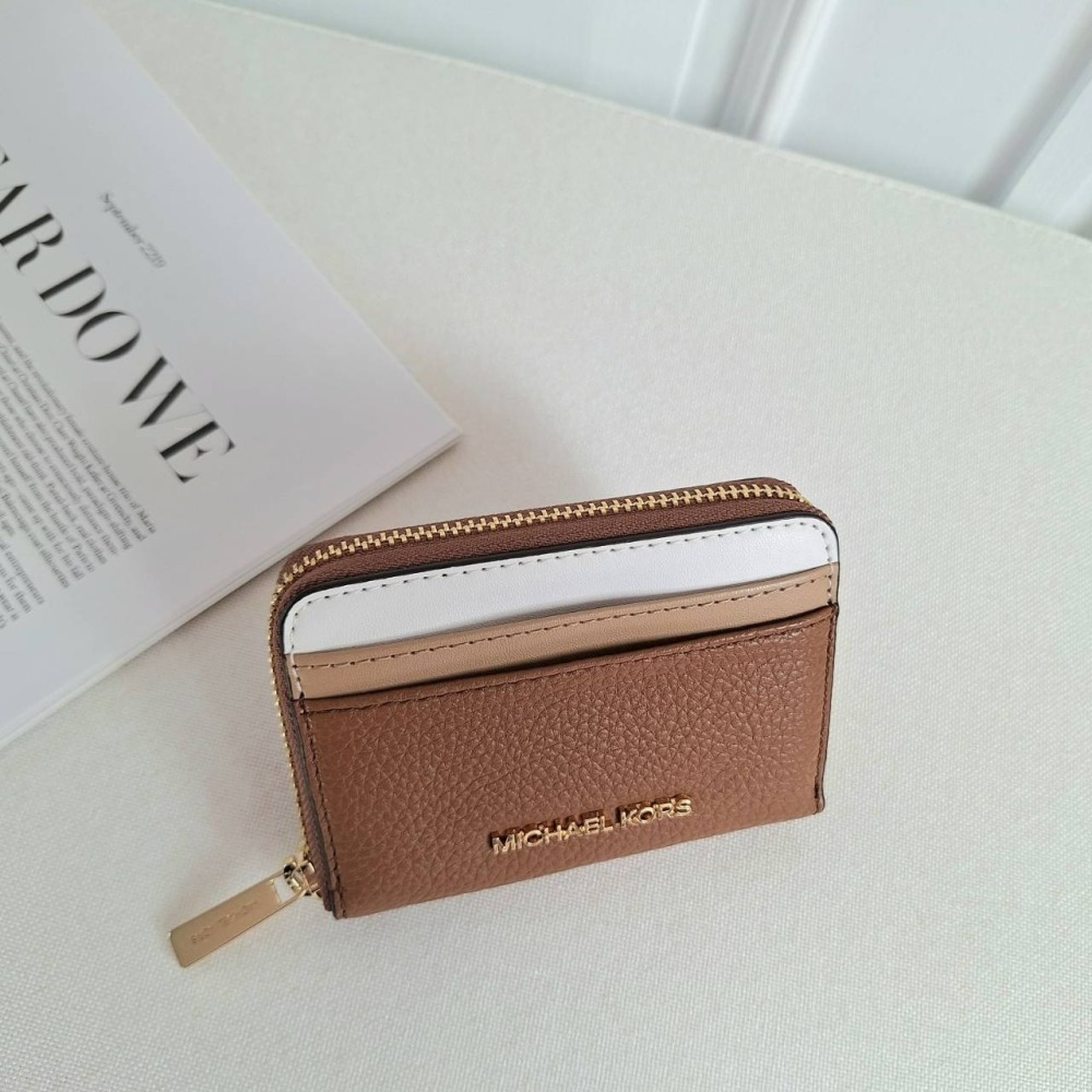 【現貨】MICHAEL KORS Mk 拉鏈零錢包 卡包 禮物 可快速出貨 🐶美國代購正品-細節圖4