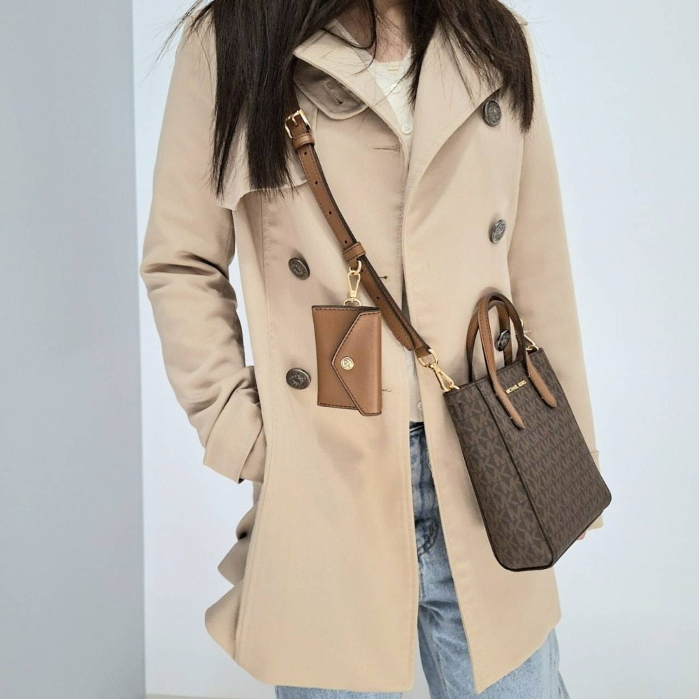 【現貨】MICHAEL KORS Mk 新款 Vincent 二合一托特包 琴譜包 可快速出貨 🐶美國代購正品-細節圖10