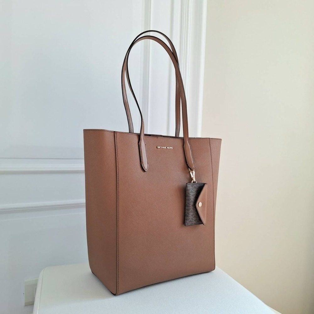 【現貨】MICHAEL KORS Mk Vincent 二合一 大托特包 防刮皮革 可放筆電 快速出貨 🐶美國代購正品-細節圖2