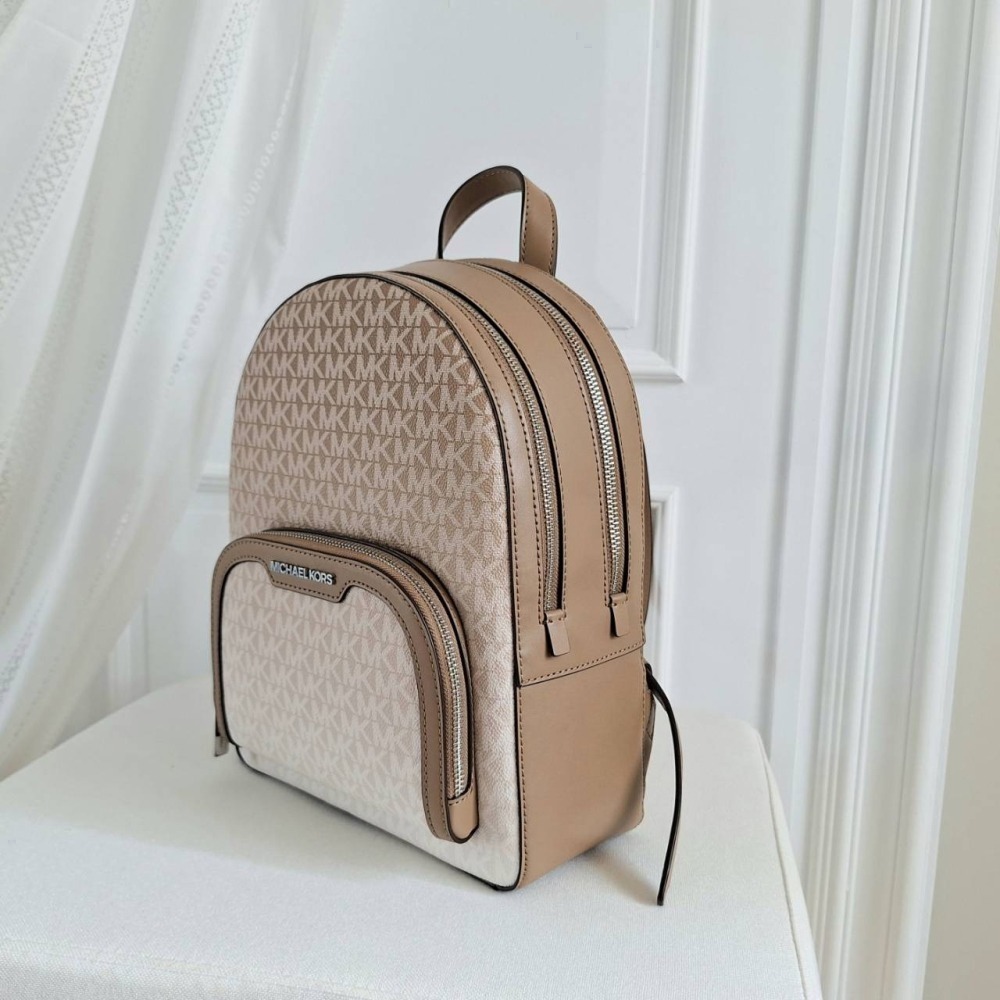 【現貨】MICHAEL KORS Mk Jaycee 中款後背包 雙拉鍊層 可放長夾 快速出貨🐶美國代購正品-細節圖5