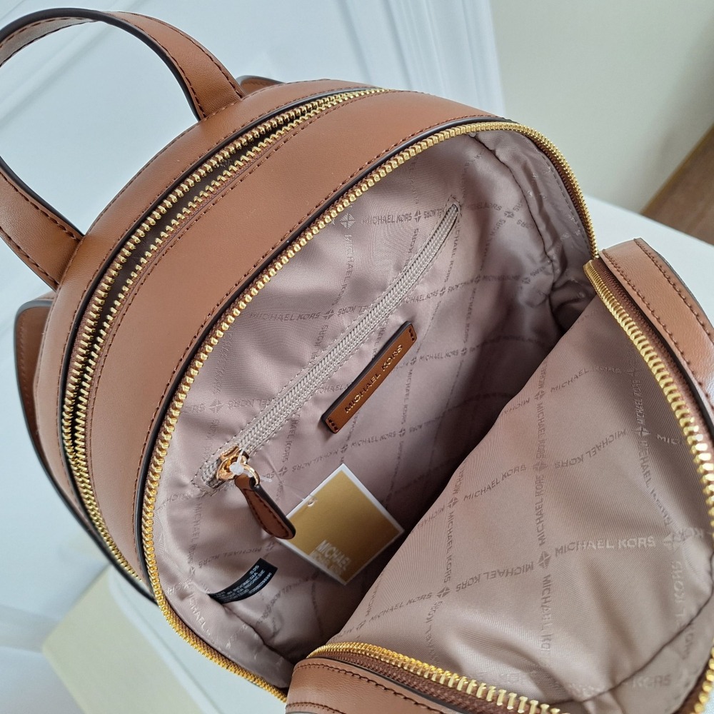 【現貨】MICHAEL KORS Mk Jaycee後背包 中款後背包 雙拉鍊層  快速出貨 🐶美國代購正品-細節圖6